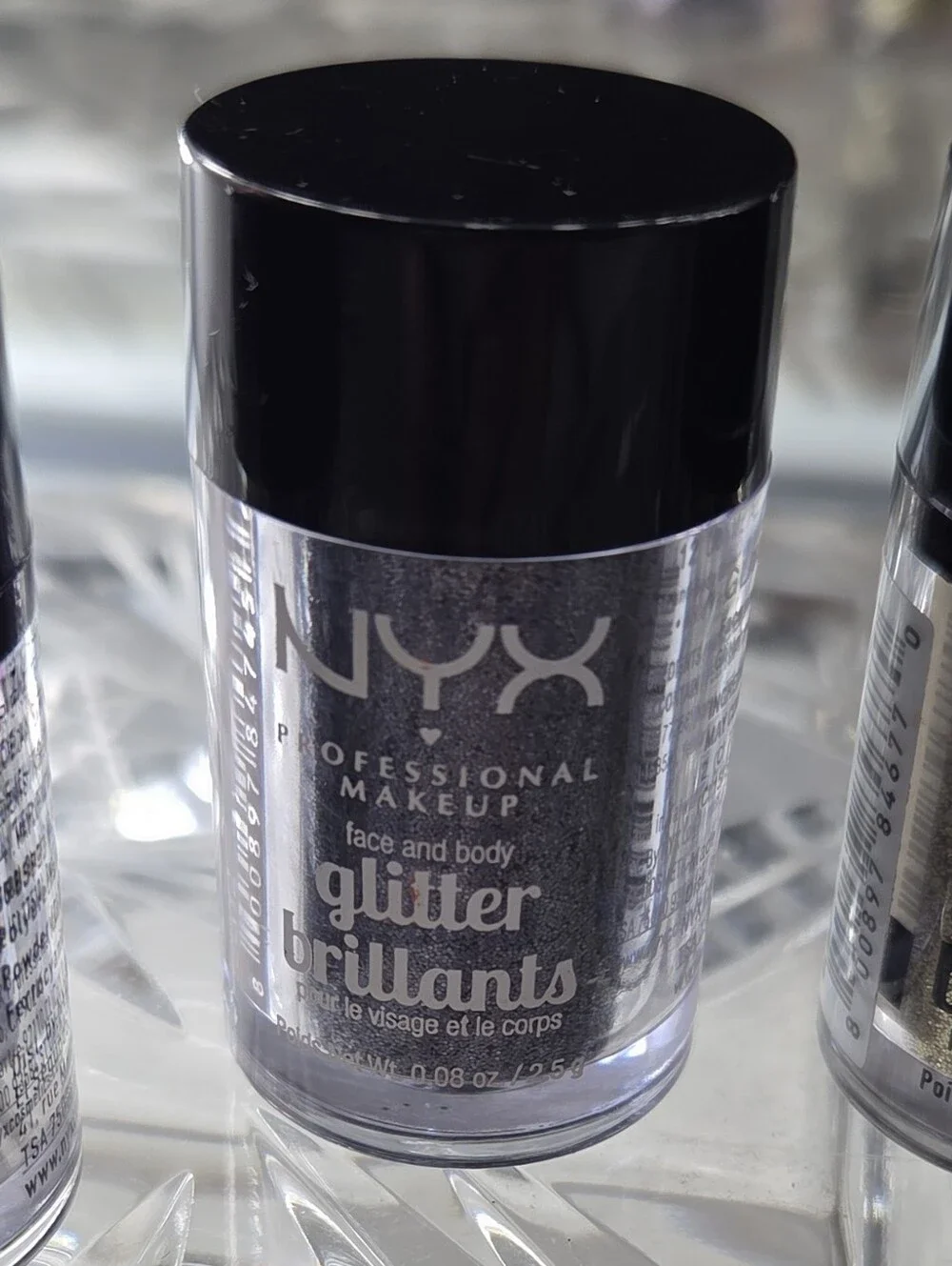 NYX Professional Makeup Face & Body Glitter Brilliants Lot of 5